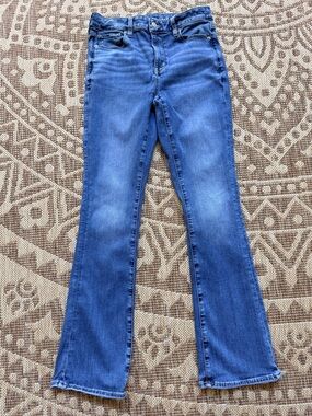 American Eagle Skinny Kick Boot Cut Next Level Stretch Jeans Size 8 women’s